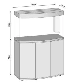 JUWEL® AQUARIUM Kombination Vision 180 LED Inkl. Starter-Set, Ca. B92/H128/T41 Cm -Heimtier Verkauf M200005754 WE BG 001 Vision180 1