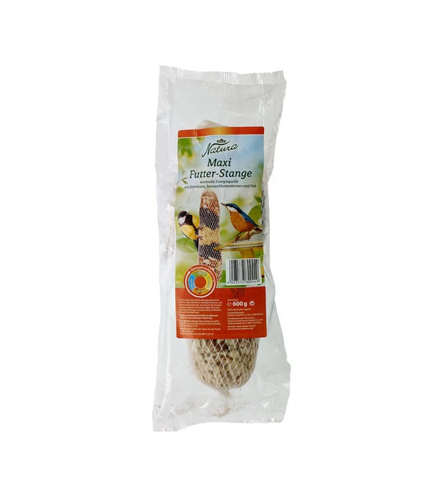 Dehner Natura Wildvogelfutter Maxi Futter-Stange, 600 G 1 Dehner Natura Wildvogelfutter Maxi Futter-Stange, 600 G